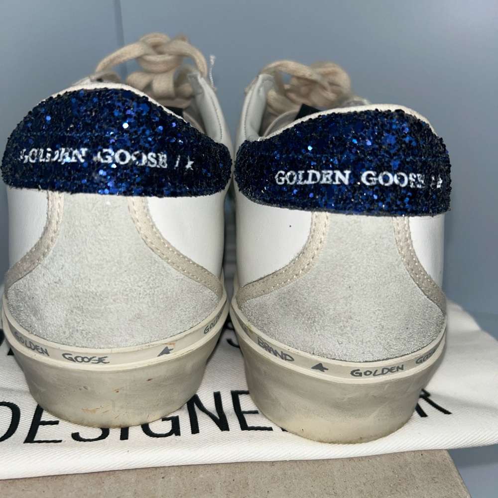 Brand new with box dust bag and tags, Golden Goose tennis shoes